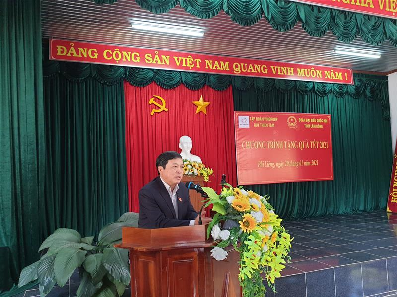 Phát biểu của đồng chí nguyên Chủ tịch UBND tỉnh