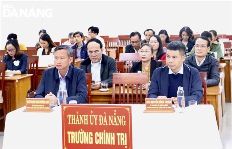 Điểm cầu lễ phát động tại Đà Nẵng.