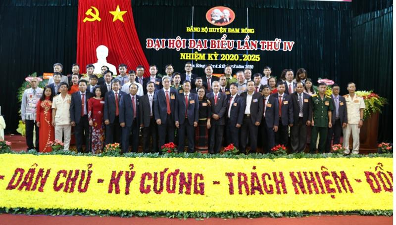 Đại hội Đảng bộ huyện Đam Rông lần thứ IV, nhiệm kỳ 2020 -2025