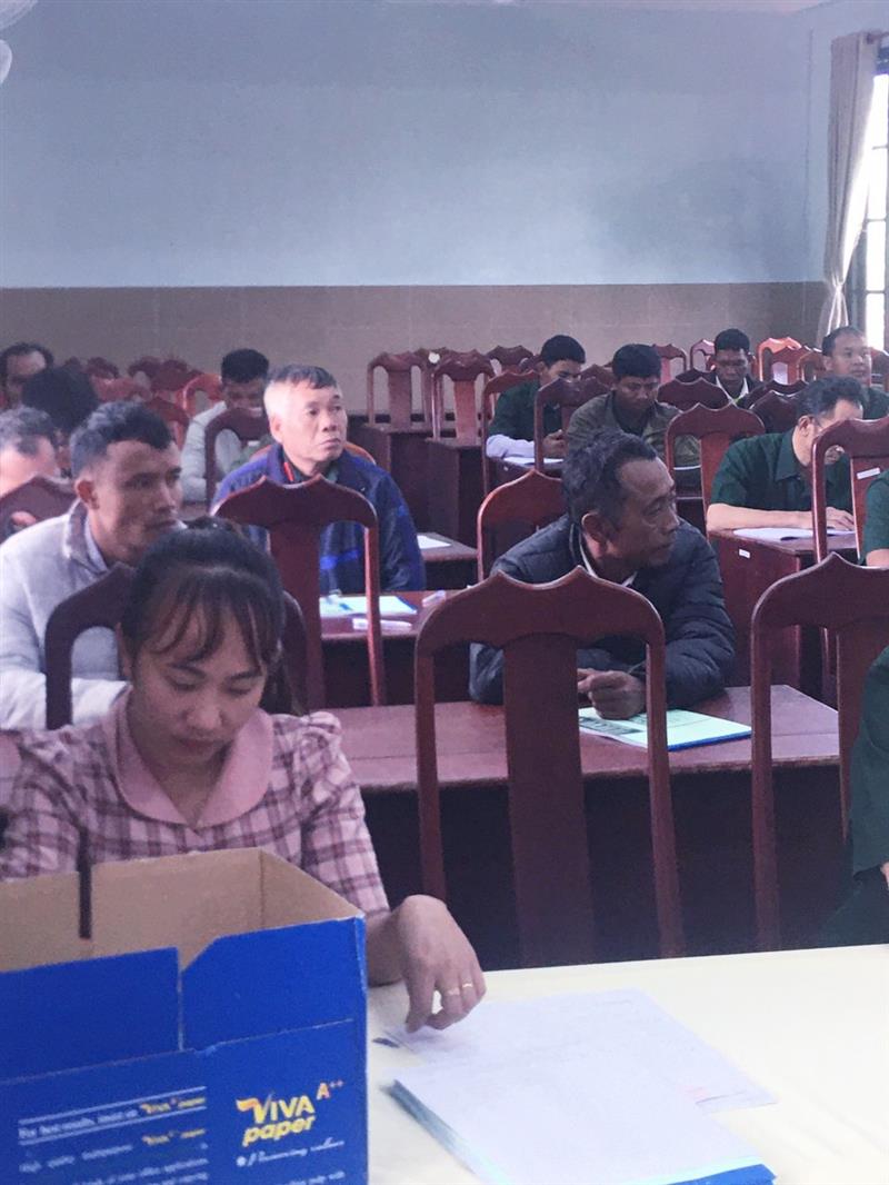 Các học viên tham gia lớp