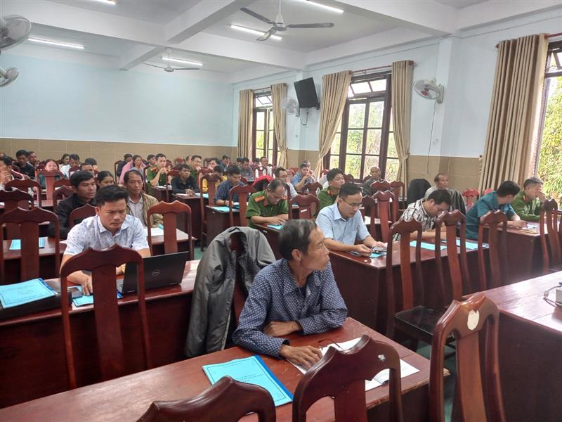 Các học viên tham gia tập huấn