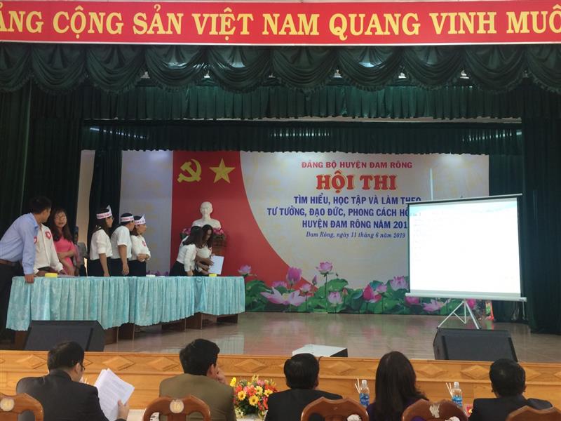 Hội thi Tìm hiểu, học tập và làm theo tư tưởng, đạo đức, phong cách Hồ Chí Minh năm 2019