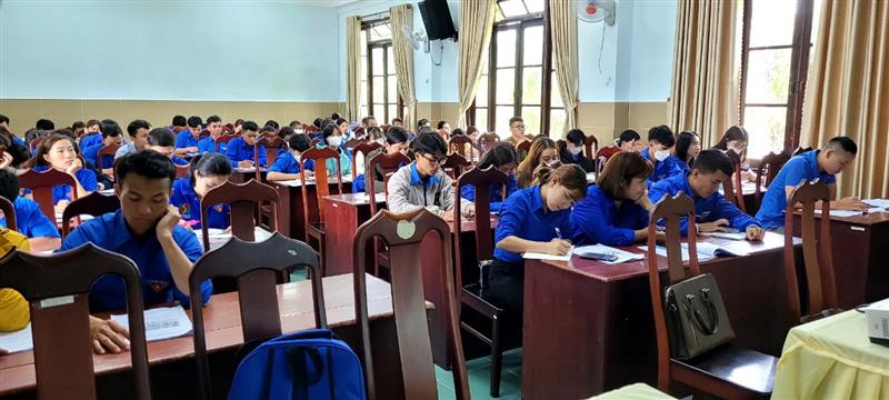 Học viên tham gia lớp tập huấn