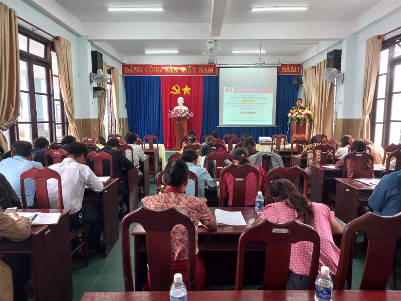 Toàn cảnh lớp bồi dưỡng KTQPAN
