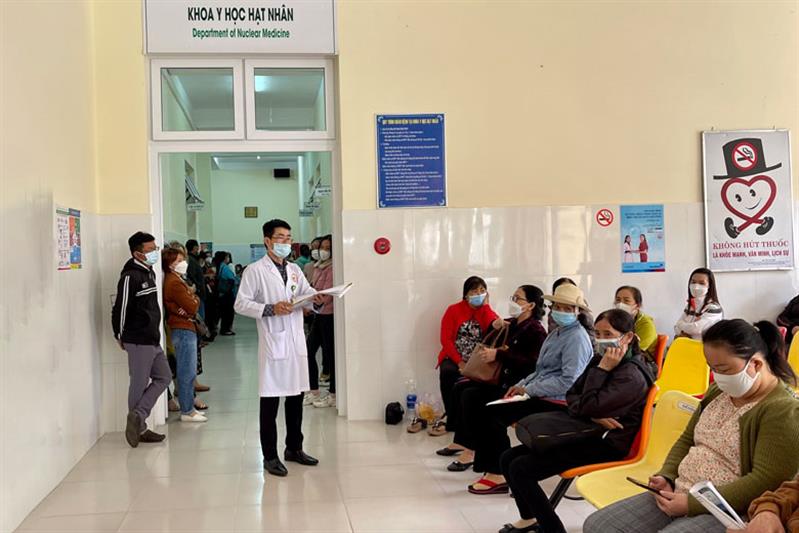 Bệnh viện Đa khoa Lâm Đồng cấm hút thuốc lá tại các khoa, phòng với thông điệp “Không hút thuốc là khỏe mạnh, văn minh, lịch sự”