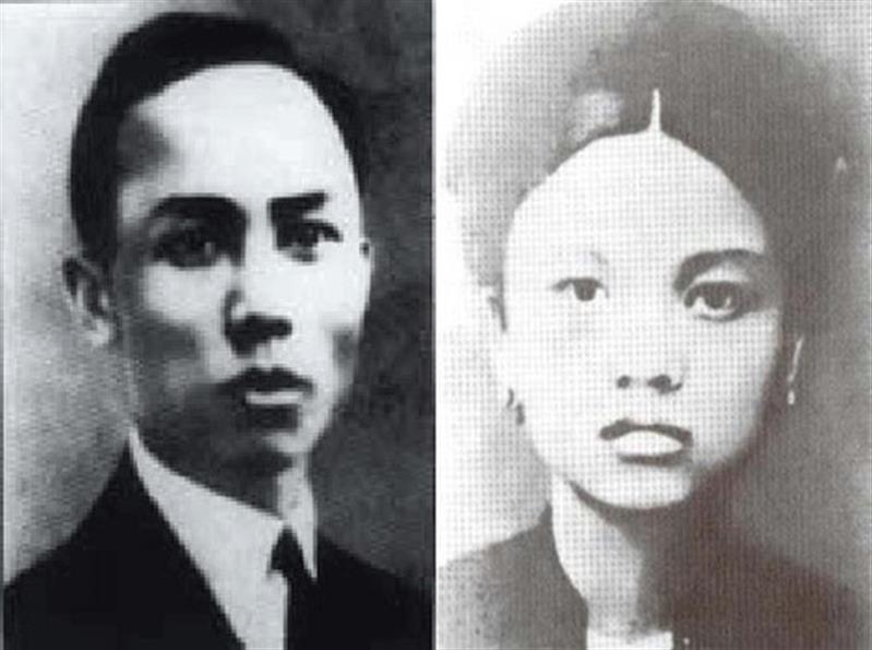 Hai nhà lãnh đạo Lê Hồng Phong và Nguyễn Thị Minh Khai