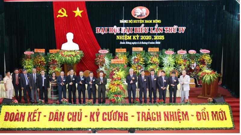 Đại hội Đảng bộ huyện Đam Rông lần thứ IV, nhiệm kỳ 2020 -2025