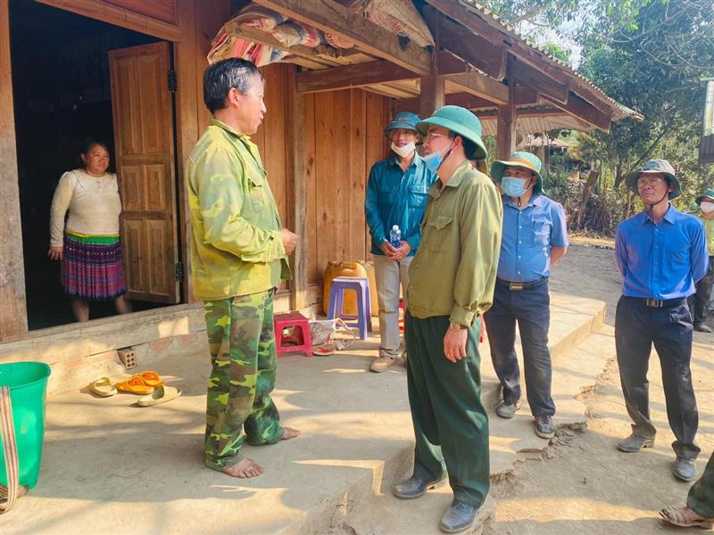 Tuyên truyền sâu rộng trong Nhân dân là giải pháp nòng cốt được huyện Đam Rông triển khai nhằm ngăn chặn từ sớm, từ xa nguy cơ cháy rừng