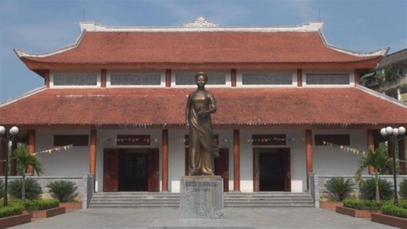 Nhà lưu niệm đồng chí Nguyễn Thị Minh Khai ở phường Quang Trung, thành phố Vinh, tỉnh Nghệ An.