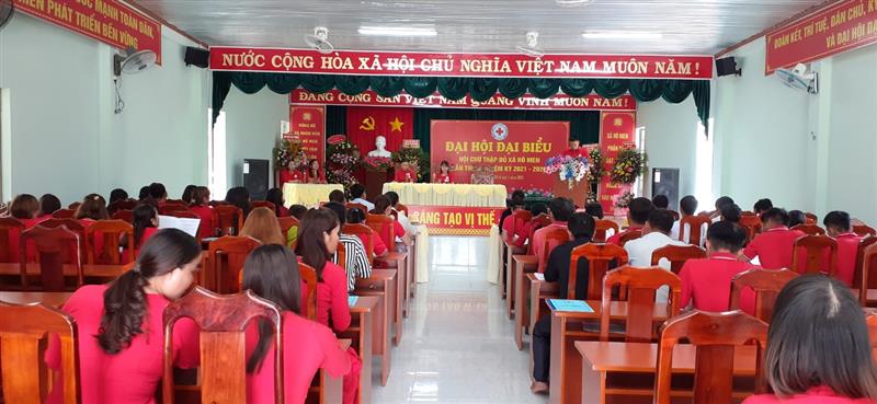 Đại hội Đại biểu Hội chữ thập đỏ xã Rô Men, nhiệm kỳ 2021.2026 Đại hội Đại biểu Hội chữ thập đỏ xã Rô Men, nhiệm kỳ 2021.2026
